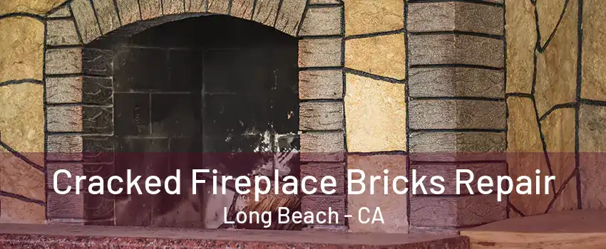 Cracked Fireplace Bricks Repair Long Beach - CA