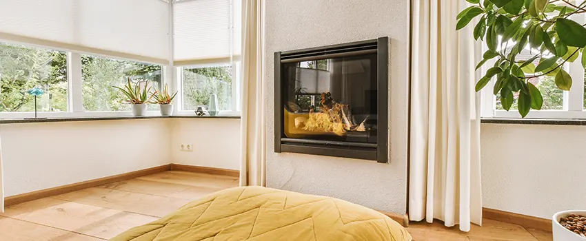 Residential Fireplace Ceramic Glass Installation in Long Beach, CA