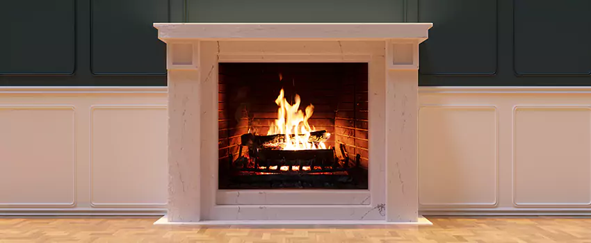 Open Flame Wood-Burning Fireplace Installation Services in Long Beach, California