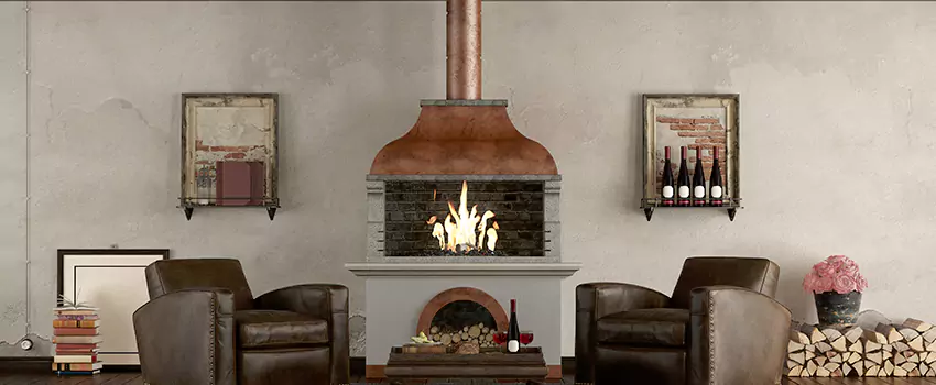 Thelin Hearth Products Providence Pellet Insert Fireplace Installation in Long Beach, CA